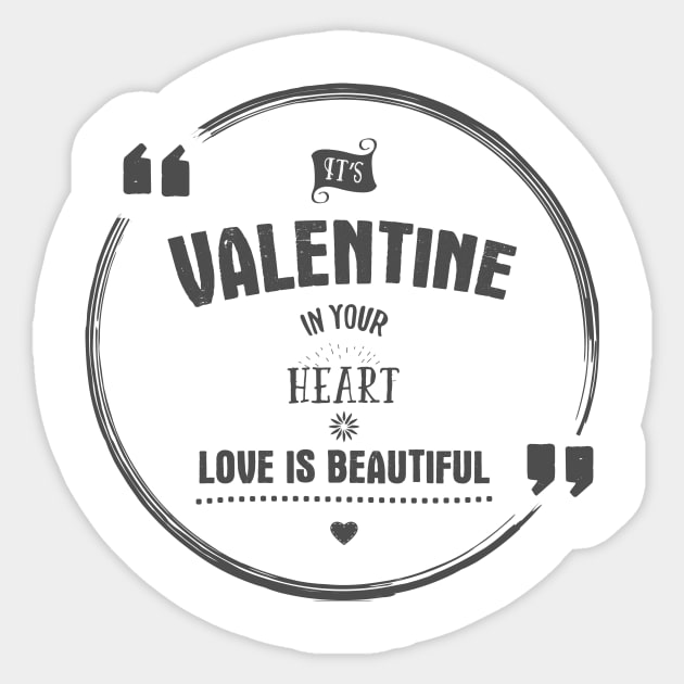 valentine 53 Sticker by dangkhoa